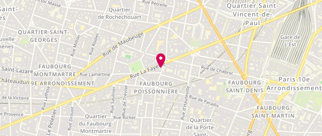 Plan de Le Fournil du Faubourg, 91 Rue du faubourg Poissonniere, 75009 Paris