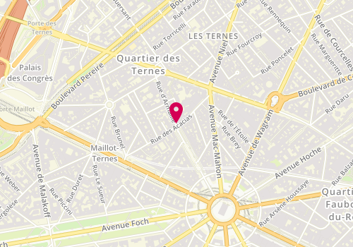 Plan de Maison Hardel, 31 Rue des Acacias, 75017 Paris