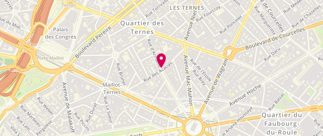 Plan de Maison Hardel, 31 Rue des Acacias, 75017 Paris