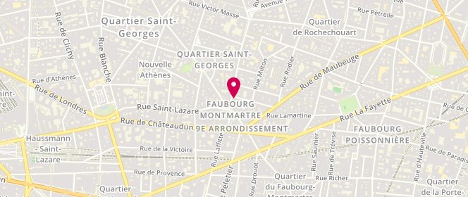 Plan de Ernest & Valentin, 10 rue des Martyrs, 75009 Paris