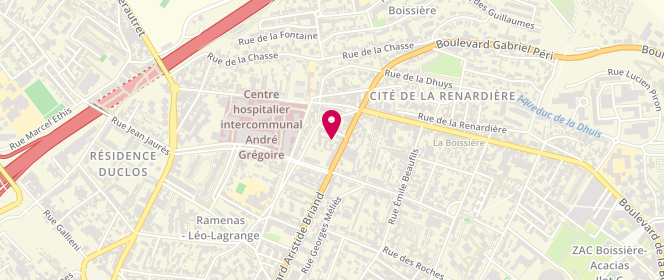 Plan de Aux Epis d'Or, 233 Boulevard Aristide Briand, 93100 Montreuil