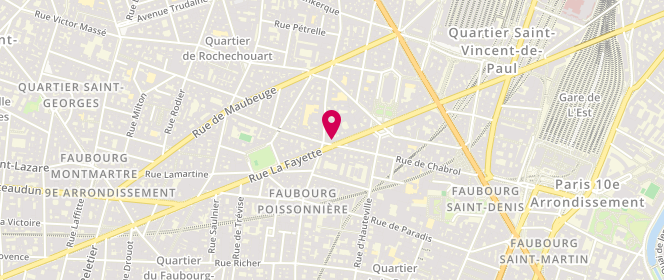 Plan de Maison Ferrand, 93 Rue la Fayette, 75010 Paris