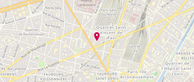 Plan de Carton Paris, 6 Boulevard de Denain, 75010 Paris