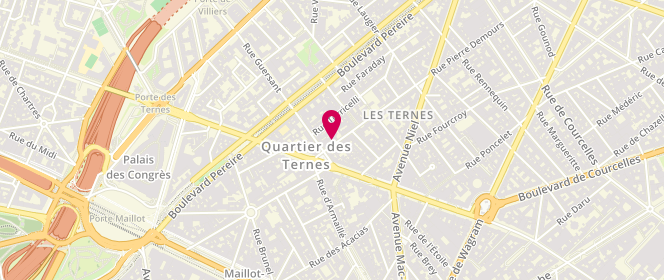 Plan de Desgranges, 5 Rue Pierre Demours, 75017 Paris