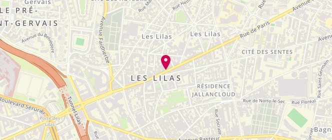 Plan de Aux Délices de Marion, 139 Rue Paris
2 Rue de la République, 93260 Les Lilas