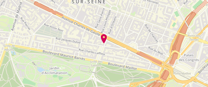 Plan de Côté Neuilly, 3 Rue d'Orléans, 92200 Neuilly-sur-Seine