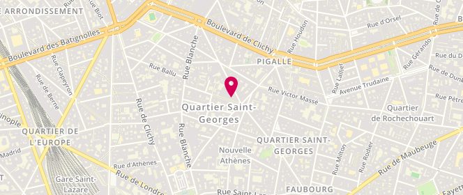 Plan de Boulangerie Chaptal, 2 Rue Chaptal, 75009 Paris