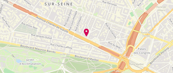Plan de Aux Artisans de Neuilly, 50 Avenue Charles de Gaulle, Bis, 92200 Neuilly-sur-Seine