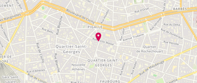 Plan de Pétrin de Pigalle, 31 Rue Henry Monnier, 75009 Paris