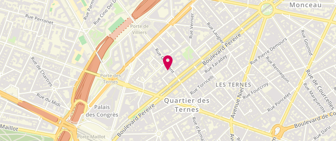 Plan de Au Coin de la Rue, 31 Rue Guersant, 75017 Paris
