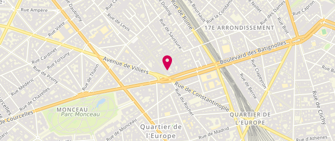 Plan de La Première, 6 rue de Lévis, 75017 Paris