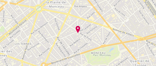 Plan de Les 4 Epis, 51 Rue de Prony, 75017 Paris