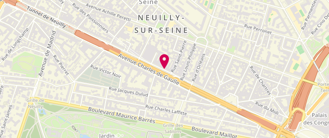 Plan de Paul, 90 avenue Charles de Gaulle, 92200 Neuilly-sur-Seine