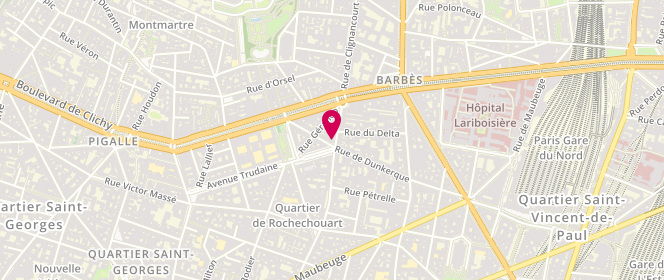 Plan de PHILIPPE Julien, 79 Rue Rochechouart, 75009 Paris