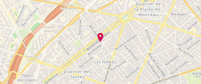 Plan de Boulangerie Montgolfière, 49 Rue Laugier, 75017 Paris
