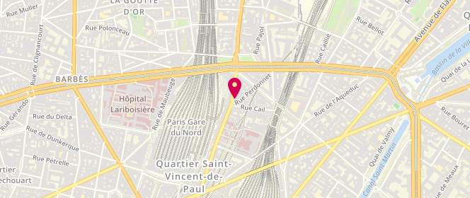 Plan de Pain A Pain, 214 Rue Faubourg Saint Denis, 75010 Paris