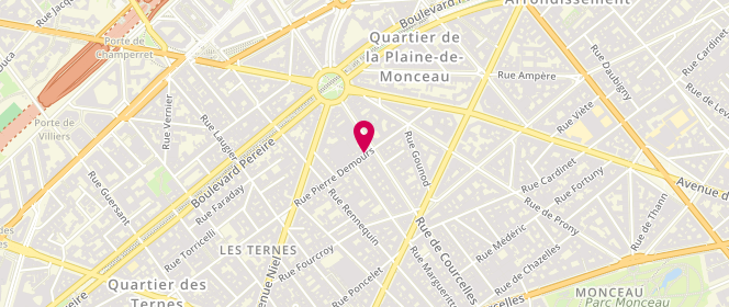 Plan de Maison Lohezic, 65 Rue Pierre Demours, 75017 Paris