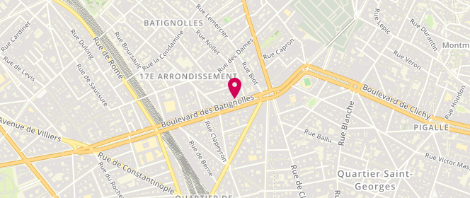 Plan de Arthur Patisserie Boulangerie, 20 Boulevard des Batignolles, 75017 Paris