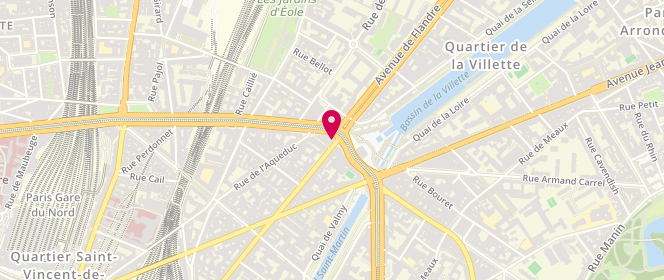 Plan de Boulangerie de la Rotonde, 267 Rue du Faubourg Saint Martin, 75010 Paris