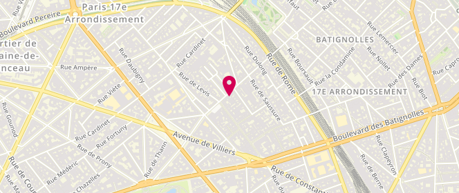 Plan de La Maison du Mochi, 30 Rue Legendre, 75017 Paris
