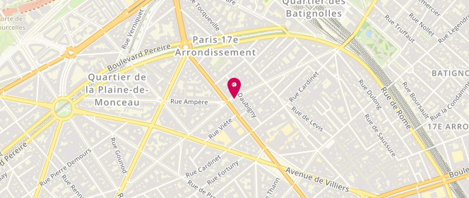 Plan de Charles Traiteur, 47 Rue Jouffroy d'Abbans, 75017 Paris