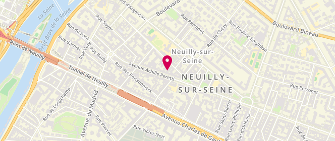 Plan de La Succulente, 116 Avenue Charles de Gaulle Carreau de Neuilly, 92200 Neuilly-sur-Seine