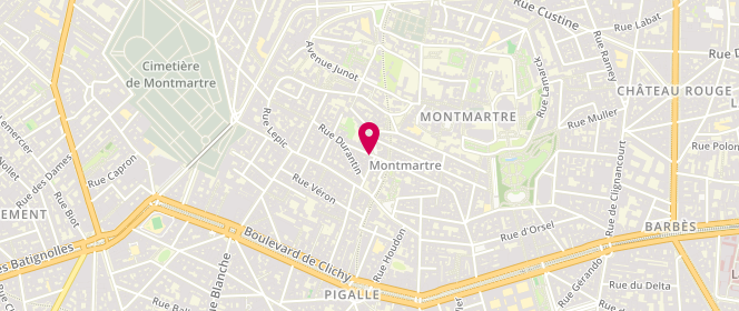 Plan de Moule A Madeleines, 9 Rue Ravignan, 75018 Paris