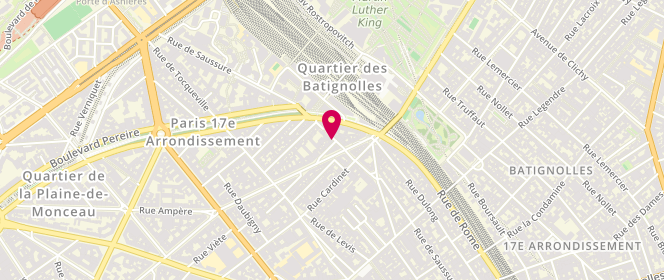 Plan de Boulangerie le Pain d'Adam, 23 Rue des Fermiers, 75017 Paris