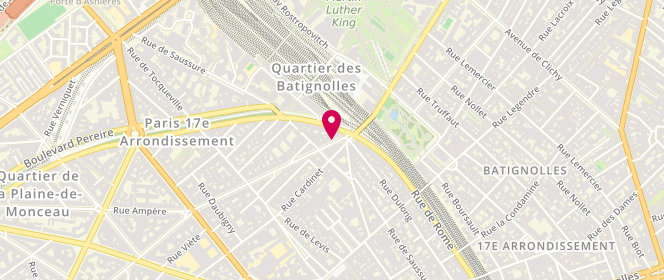 Plan de Banette, 6 Rue Jouffroy d'Abbans, 75017 Paris