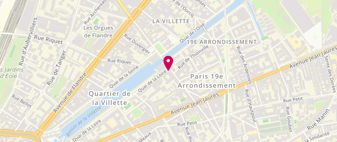 Plan de Yz Dababi, 155 Rue de Crimée, 75019 Paris