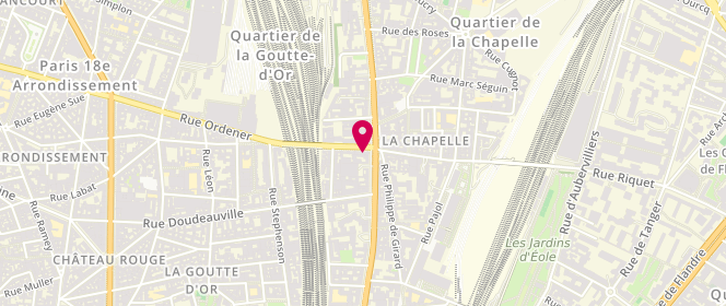 Plan de Boulangerie Elyess, 73 Rue Marx Dormoy, 75018 Paris