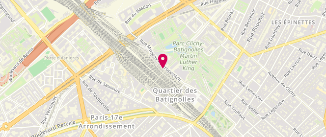 Plan de Boulangerie Eric Kayser - Batignolles, 51 Rue Mstislav Rostropovitch, 75017 Paris