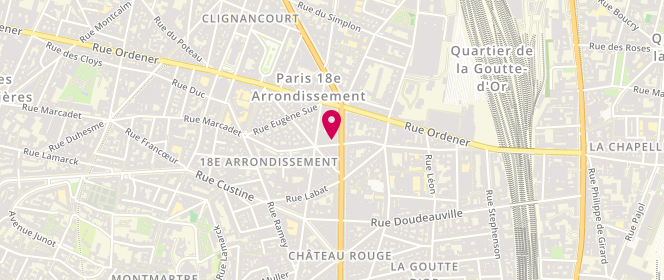 Plan de Le Pain en Fete, 69 Boulevard Barbès, 75018 Paris