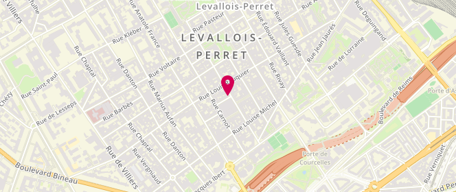 Plan de Aux Merveilleux, 2 place Henri Barbusse, 92300 Levallois-Perret