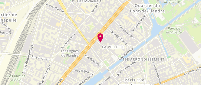 Plan de Pauline, 36 Rue de Joinville, 75019 Paris