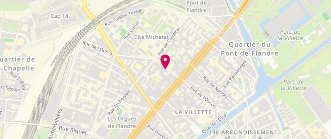 Plan de Mon Pain d'Abord, 83 Rue de l'Ourcq, 75019 Paris