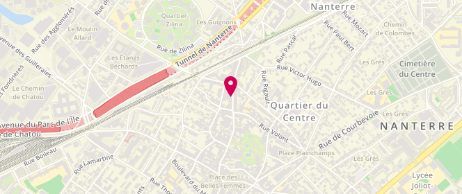Plan de La Campagnarde, 67 Rue Maurice Thorez, 92000 Nanterre