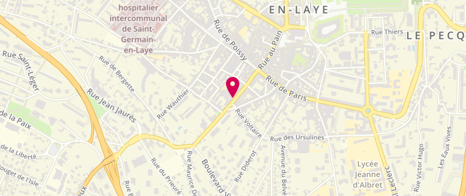 Plan de Pains et Merveilles, 36 Rue André Bonnenfant, 78100 Saint-Germain-en-Laye