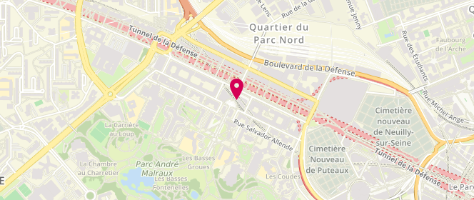 Plan de Boulangerie MD du Parc, 11 esplanade Charles de Gaulle, 92000 Nanterre