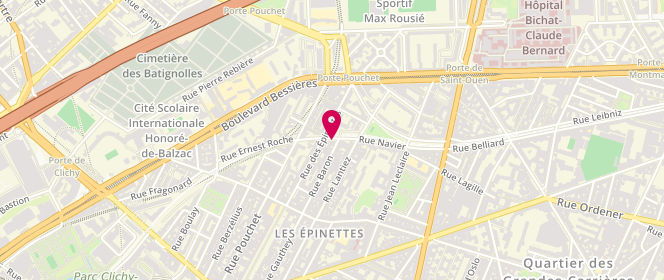 Plan de Société Mahdhaoui, 53 Rue Navier, 75017 Paris