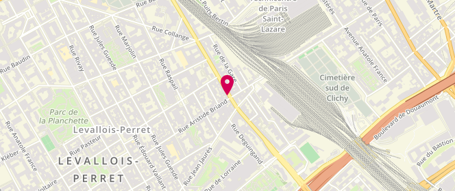 Plan de Toudélices, 77 Rue Victor Hugo, 92300 Levallois-Perret