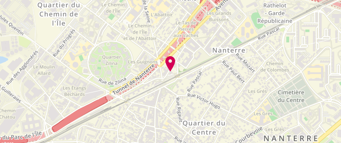 Plan de Delices de Nanterre, 6 Avenue du General Gallieni, 92000 Nanterre
