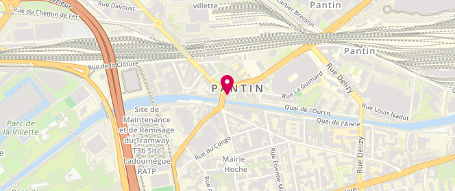 Plan de Tradition de Pantin, 78 avenue du Général Leclerc, 93500 Pantin