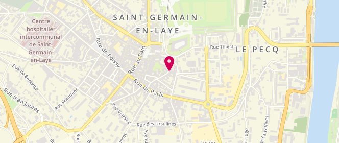 Plan de L'ÉTOILE du Panetier, 28 Rue du Vieil Abreuvoir, 78100 Saint-Germain-en-Laye