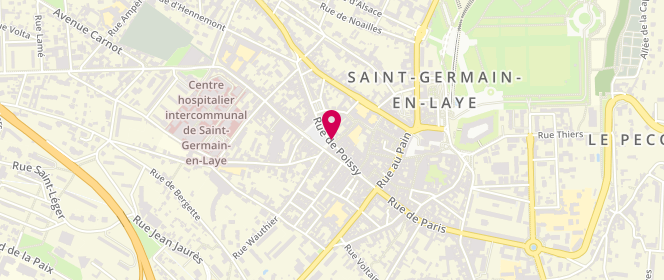 Plan de La Tradition, 46 Rue de Poissy, 78100 Saint-Germain-en-Laye