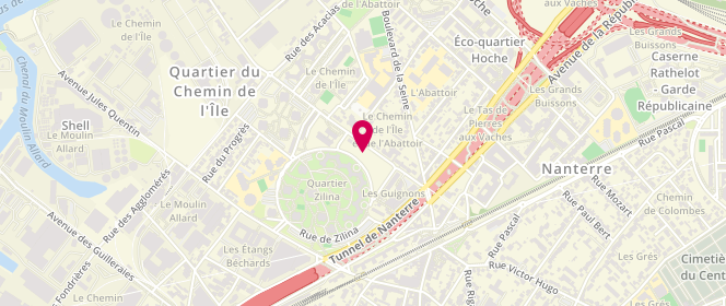 Plan de Maison Saunier, 37 Boulevard du Général Leclerc, 92000 Nanterre