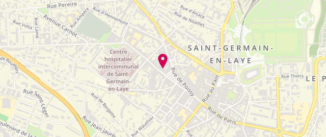 Plan de Boulangerie Lemaire, 18 Rue de Pologne, 78100 Saint-Germain-en-Laye