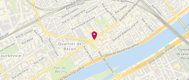 Plan de Rendez-Vous des Gourmets, 226 Boulevard Saint-Denis, 92400 Courbevoie