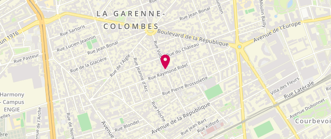 Plan de Boulangerie Maryam, 49 Rue Voltaire, 92250 La Garenne-Colombes