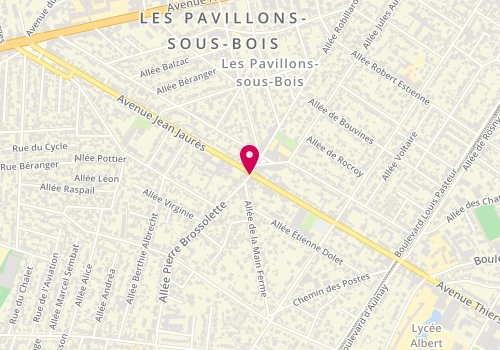 Plan de Maison Cass' Dall, 118 avenue Jean Jaurès, 93320 Les Pavillons-sous-Bois